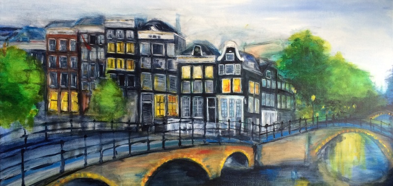 Amsterdams stadsgezicht