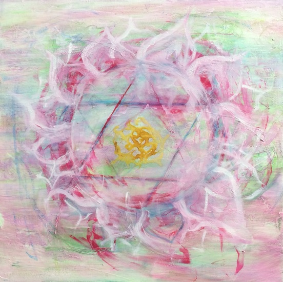 Rose Lotus flower