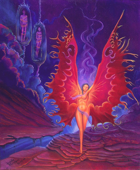 cosmic butterfly, development