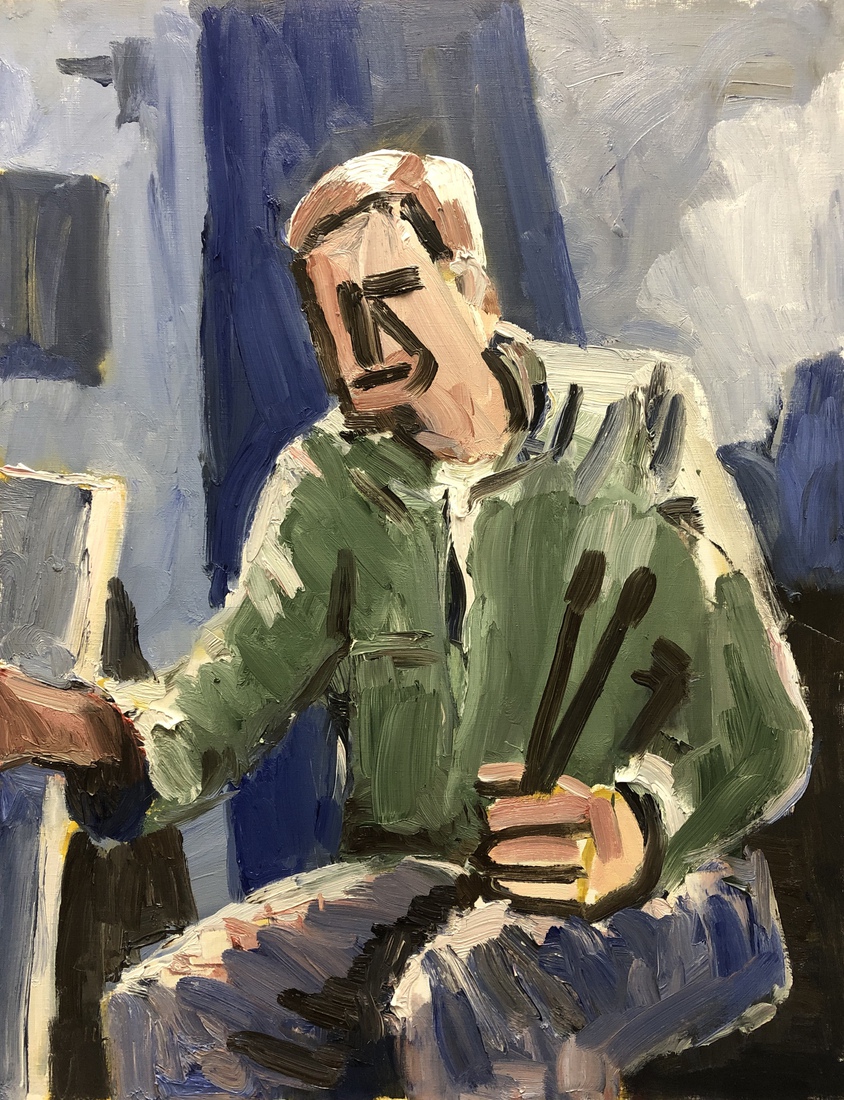 painter with four fingers