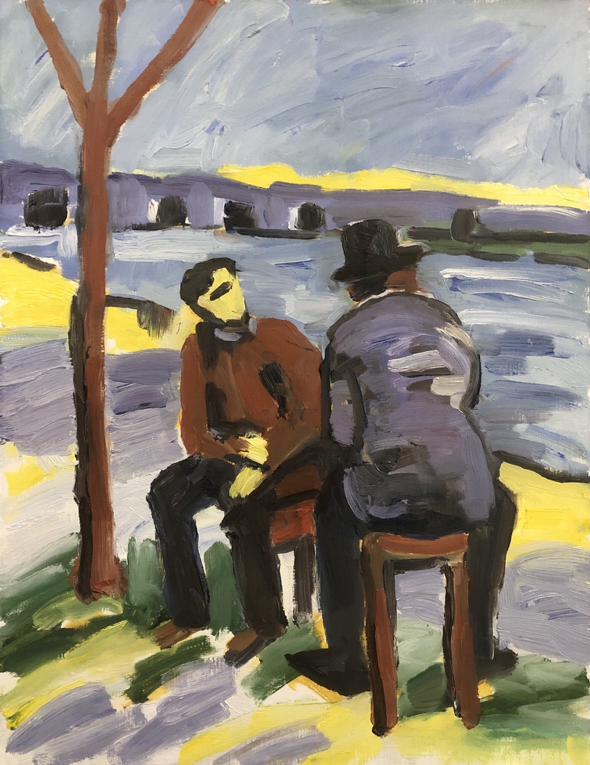 Vincent van Gogh and Emile Bernard