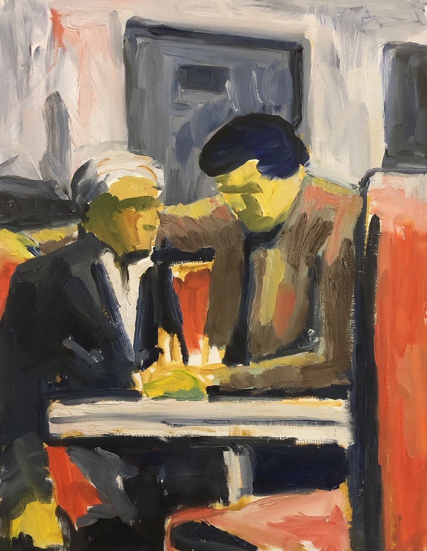 when painting was still controversial