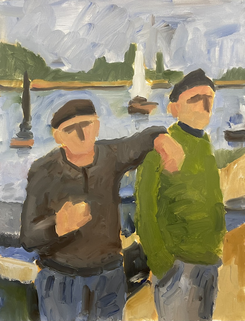 two men