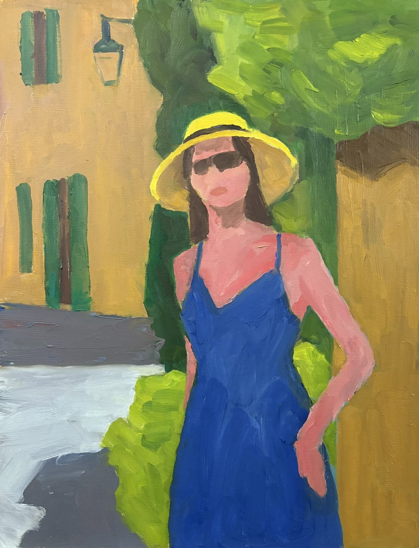 yellow hat