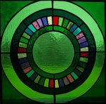 Alle werken hebben met ronde vormen te maken.