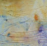 Schilderijen met encaustic techniek (bijenwas)