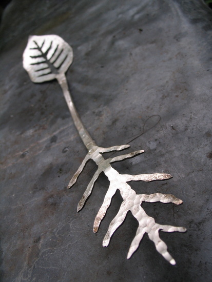 zilveren absinth lepel