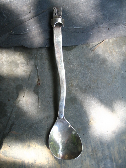 zilveren geboortelepel