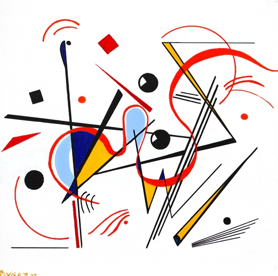 composition 6 on linnen