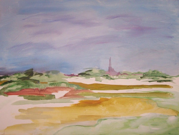 Oudorp vanaf de Huijgendijk
