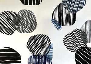 Abstracte linoleumsnedes