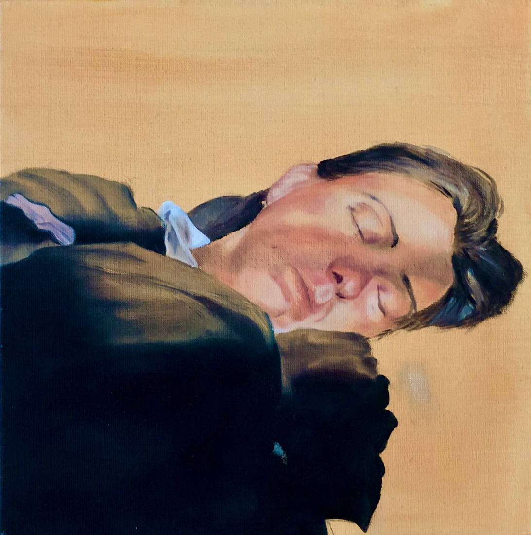 sleeping woman