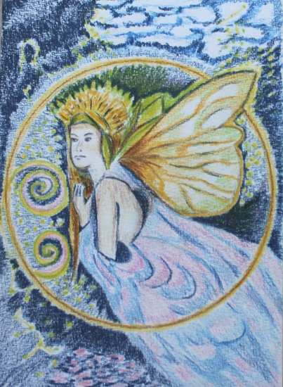 Engel/Elf in de ruimte