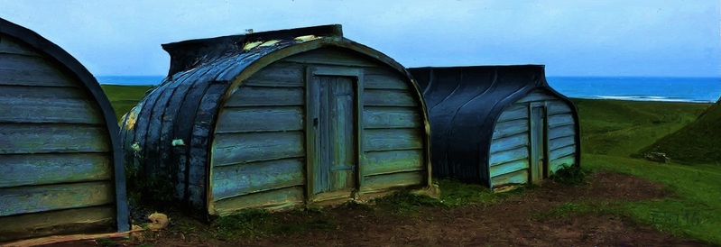 Boot als shed