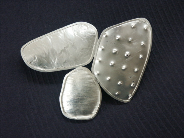 Structuren in zilver