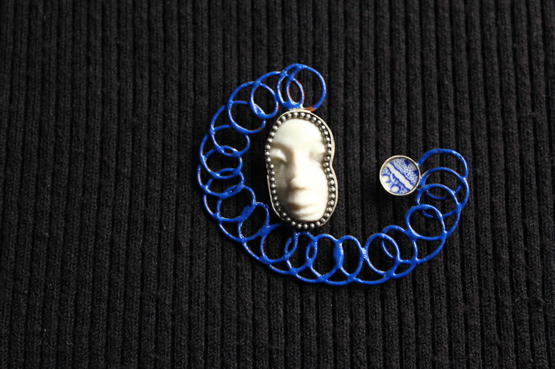 Spiraal, porceleine kop