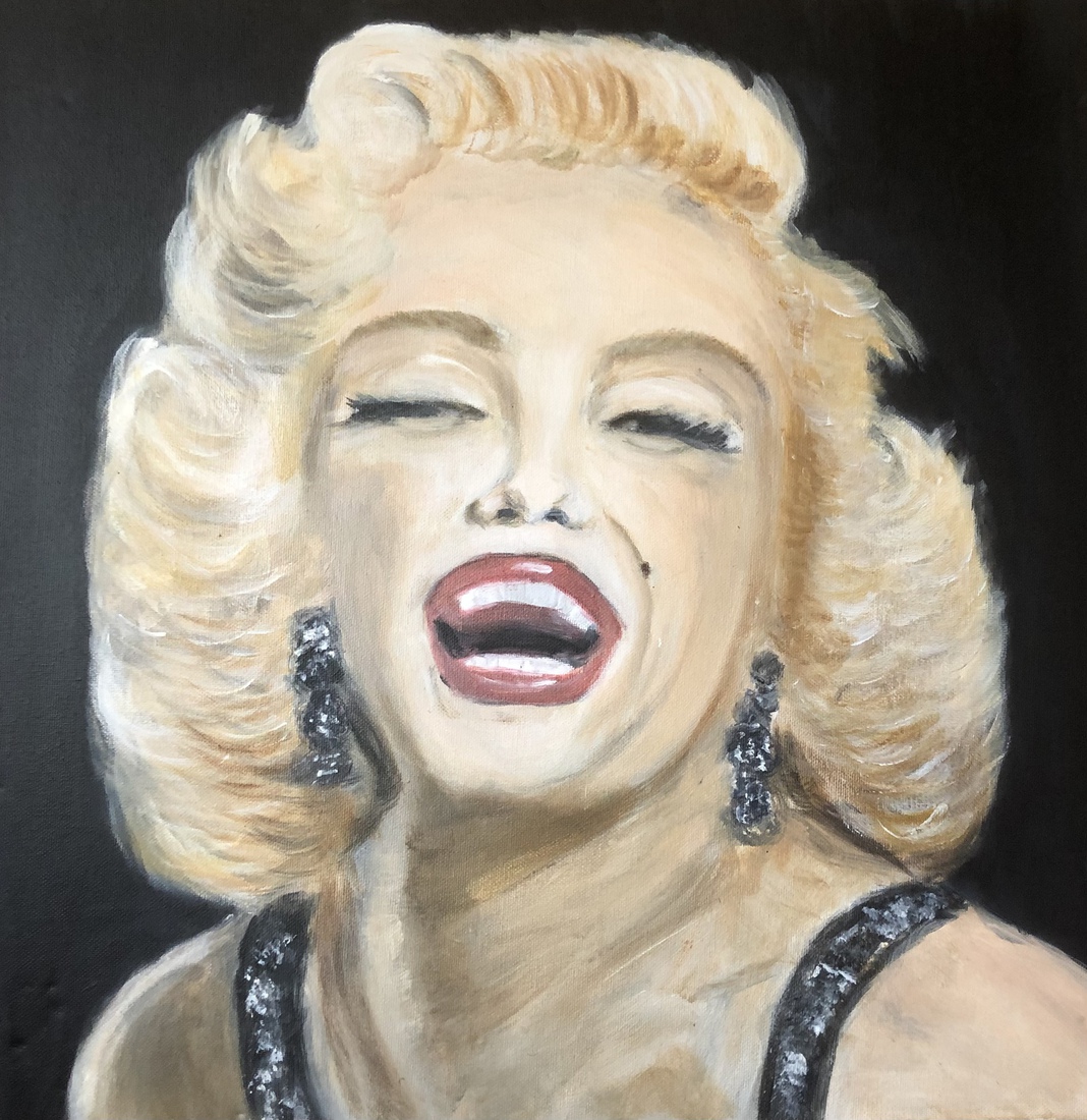 portret Marilyn Monroe.