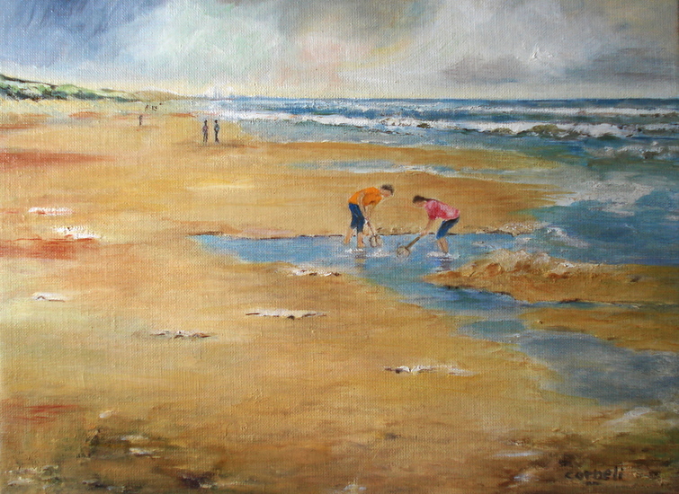 Zicht op Scheveningen