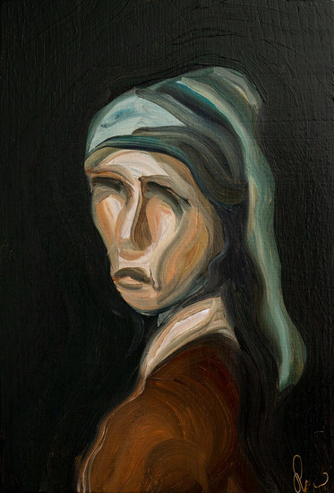 Meisje zonder parel - 6431