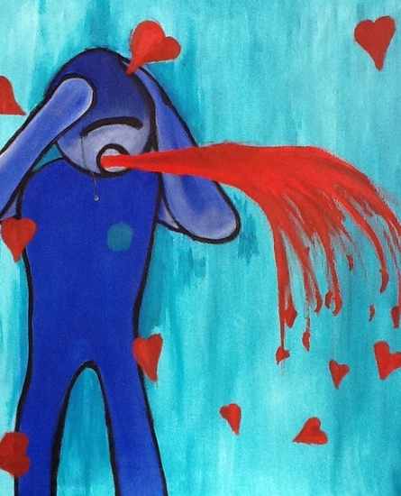 Vomiting the heart