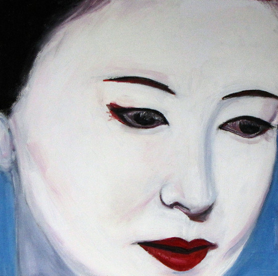 Portret van een Geisha 2
