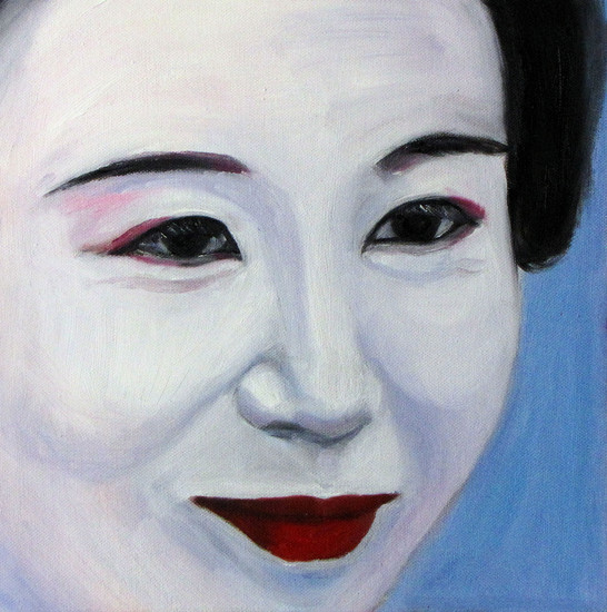 Portret van een Geisha 3