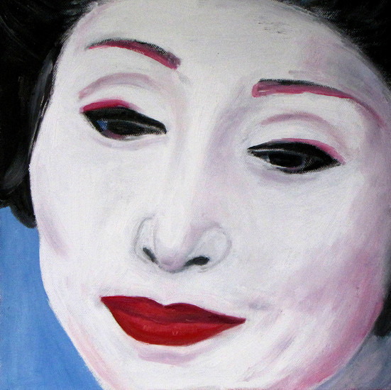 Portet van een Geisha 5