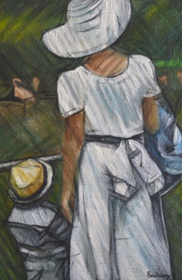 Bezoek aan de flamingo's