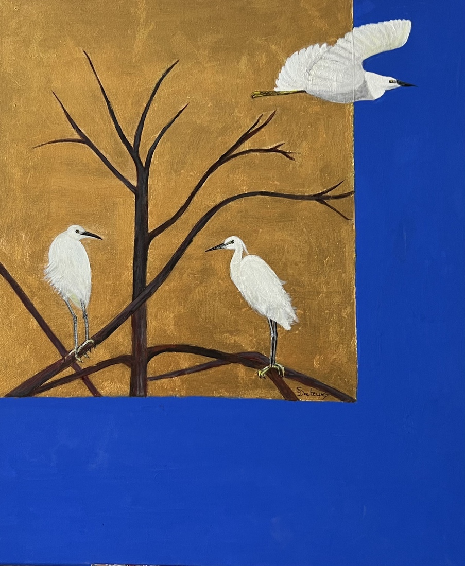 White Herrons