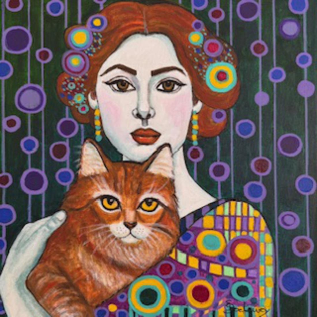 Lucy and Charming Furball