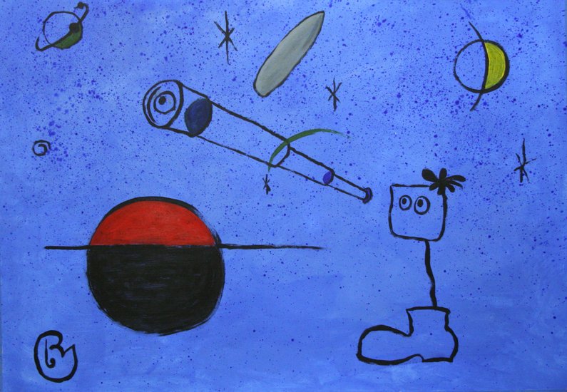 Knipoog naar Miro