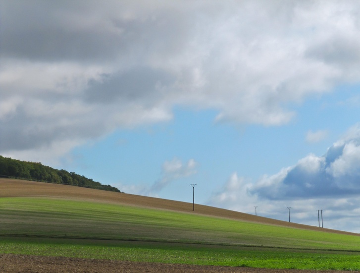 Snellandschap Frankrijk 2