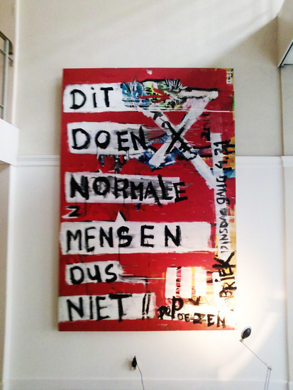 dit doen normale mensen dus niet!