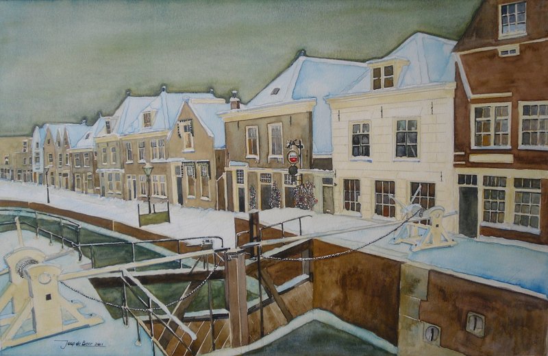 Spaarndam - Westkolk - winter