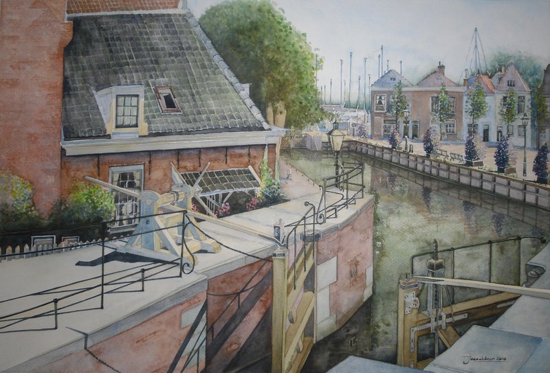Spaarndam Sluis met de Kolk