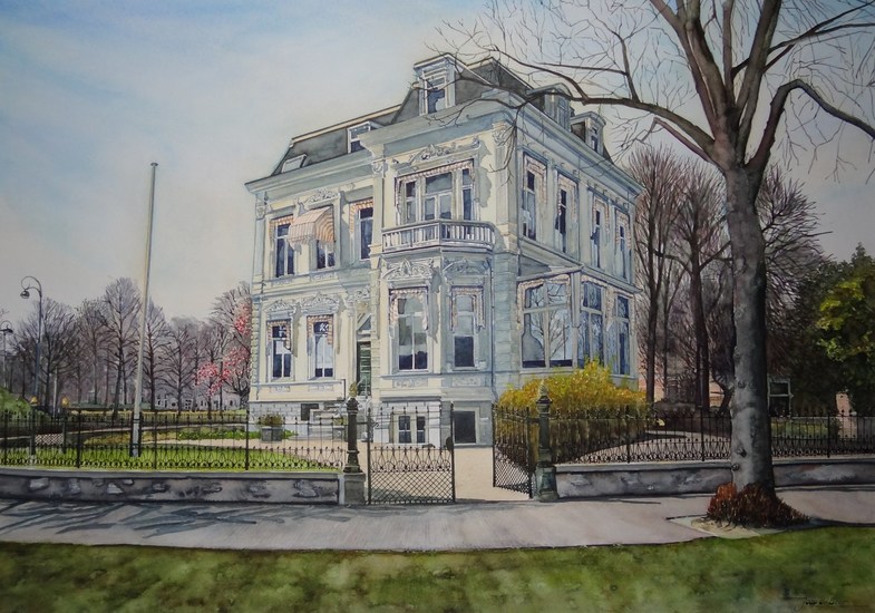 Haarlem - monumentale villa Florapark 6