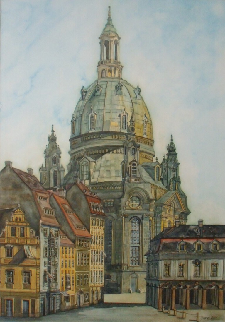 Duitsland Dresden Frauenkirche