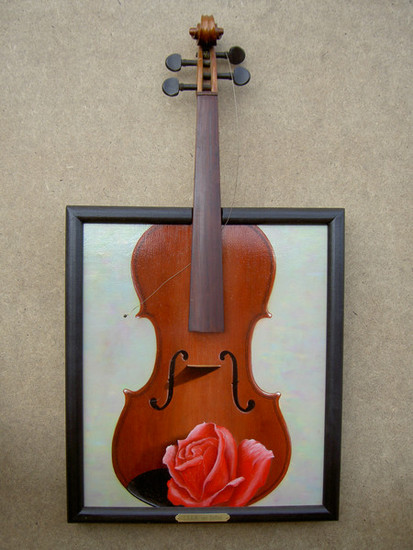 Viool met Roos
