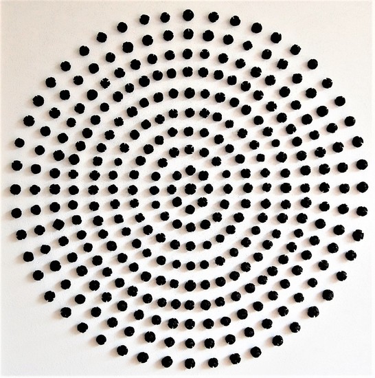 Schilderij Minimalisme Wandobject 53 - Black Bellota's