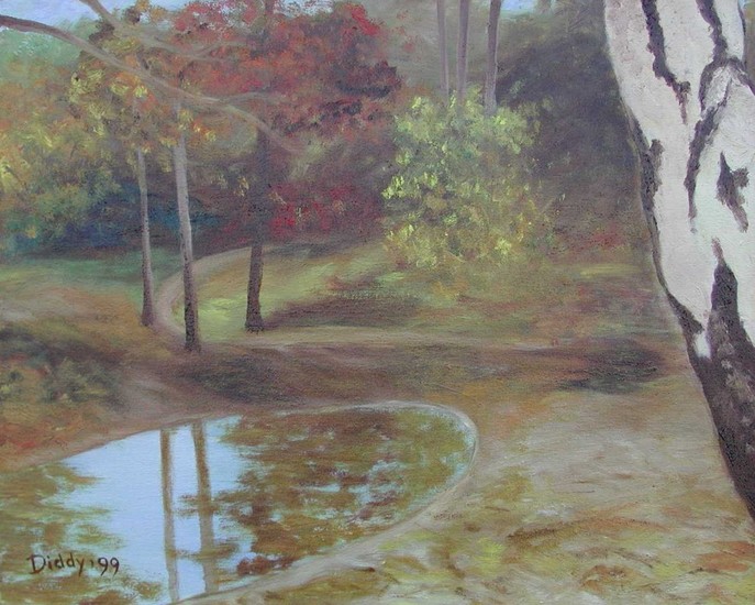 Bos in de herfst