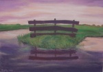 De eerste werken die ik maakte zijn figuratief en inspiratie hiervoor vond ik vooral in de natuur. Als materiaal gebruik ik acrylverf en pastelkrijt met een klein uitstapje naar aquarel.
