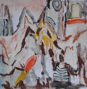 Gemengde technieken op klein formaat