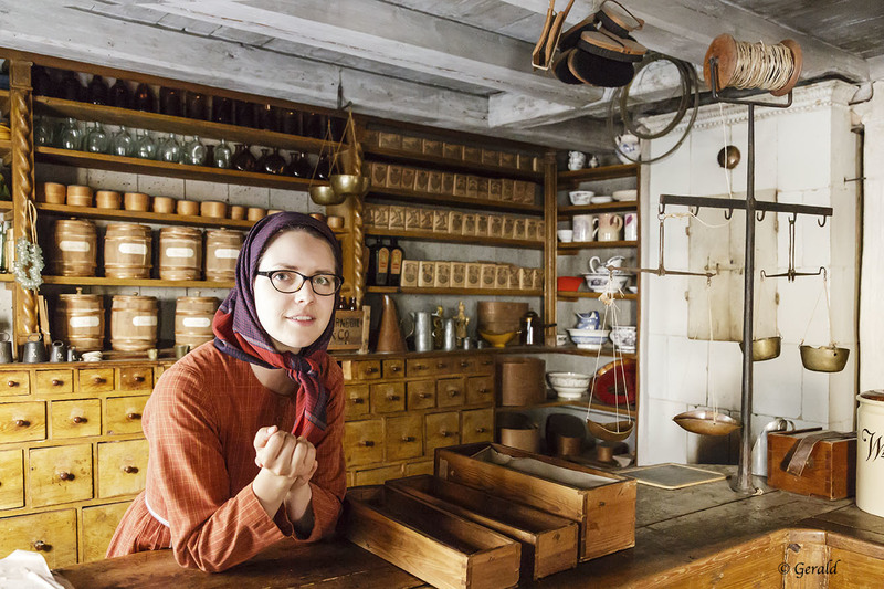 Shopkeeper, The old shop