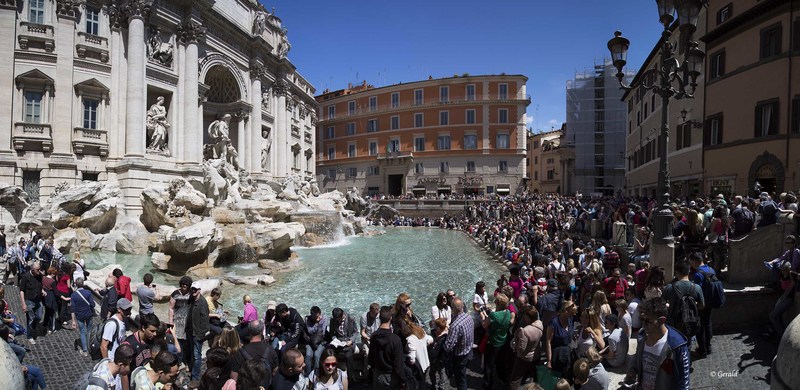 Trevi fountain