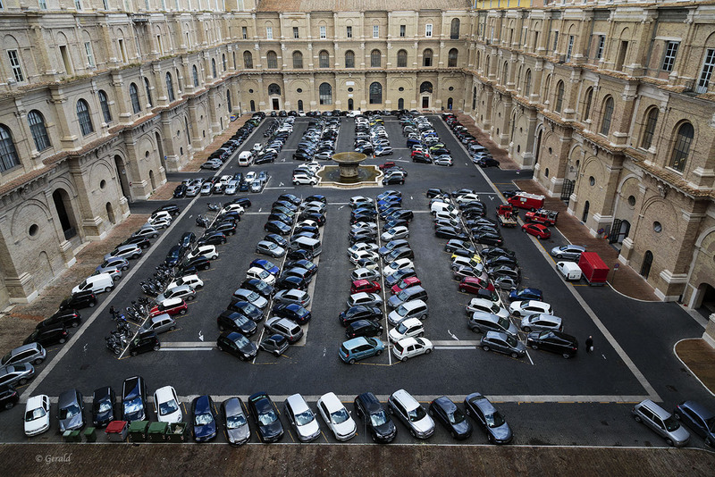 Vatican-1 parking lot