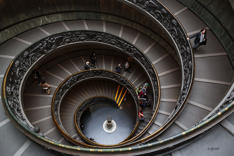Vatican-2 stairway