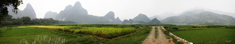 Pano Chinees landschap