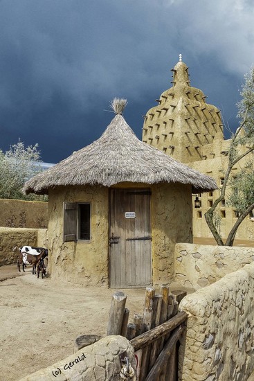 Clay Dogon little village