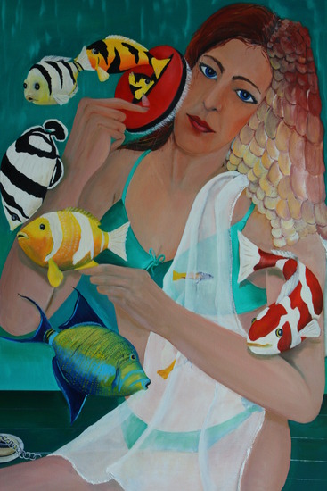 als een vis in het water