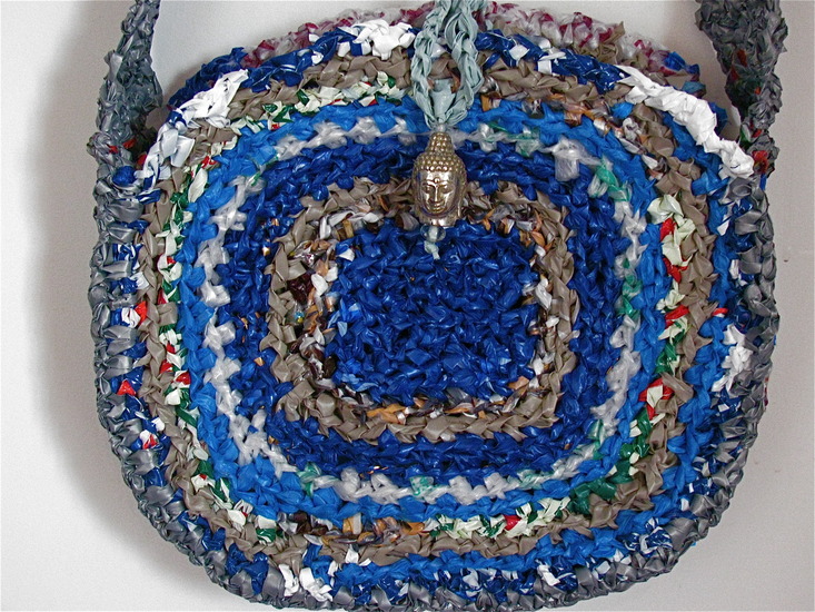 Buddha cool blue bag/purse